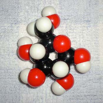 ブドウ糖分子模型