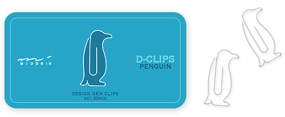 どうぶつゼムクリップ D-clip's Aquarium ペンギン